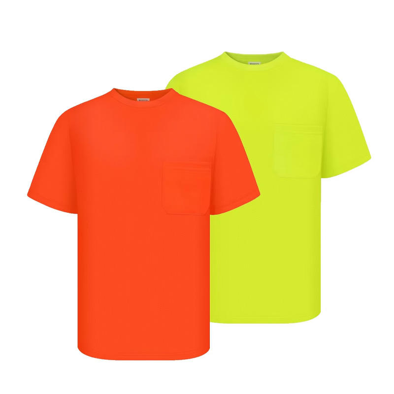 Lightweight Hi-Vis Short Sleeve Work T-Shirt view 2