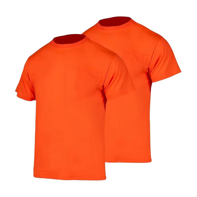 Lightweight Hi-Vis Short Sleeve Work T-Shirt view 3