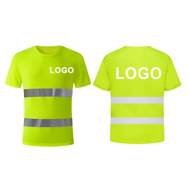 ANSI Class 2 Reflective Short Sleeve Safety T-Shirt view 2
