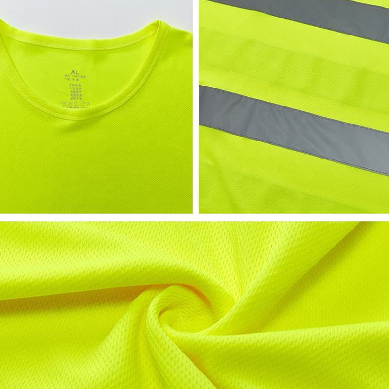 ANSI Class 2 Reflective Short Sleeve Safety T-Shirt view 4