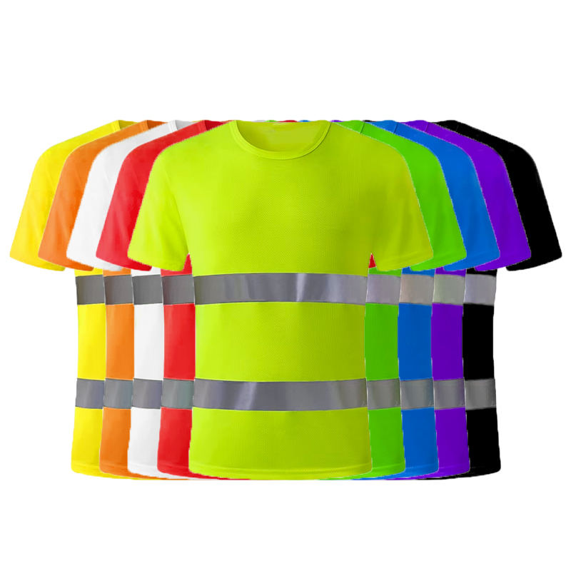 ANSI Class 2 Reflective Short Sleeve Safety T-Shirt