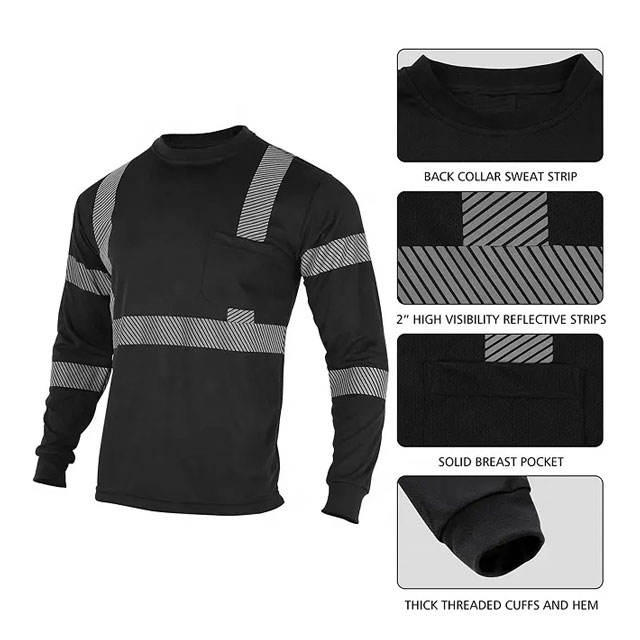 ANSI Class 3 Two-Tone Segmented Reflective Shirt view 2