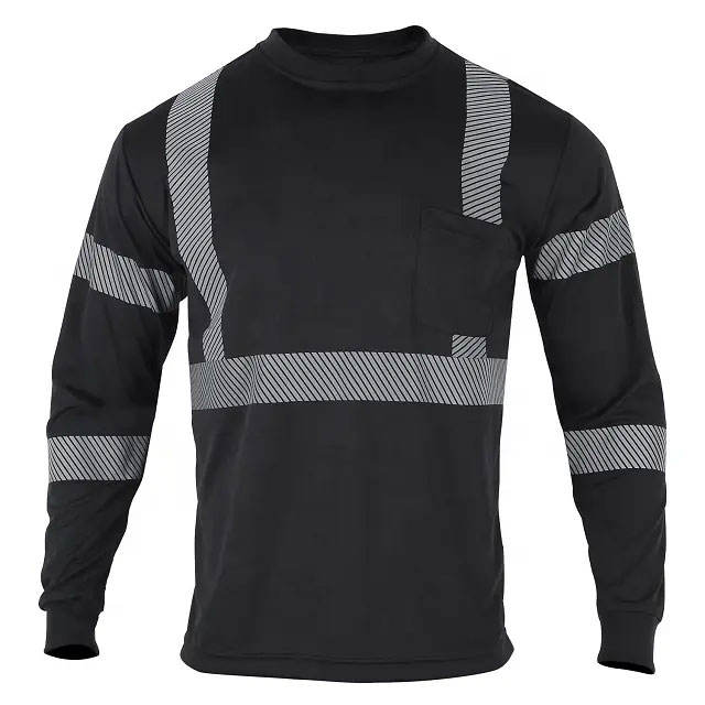 ANSI Class 3 Two-Tone Segmented Reflective Shirt view 4