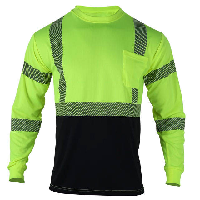 ANSI Class 3 Two-Tone Segmented Reflective Shirt view 5