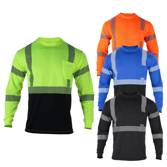 ANSI Class 3 Two-Tone Segmented Reflective Shirt