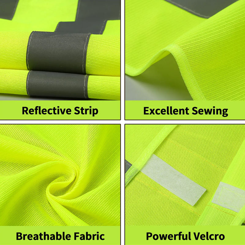 ANSI Class 2 Hi-Vis Safety Vest view 3