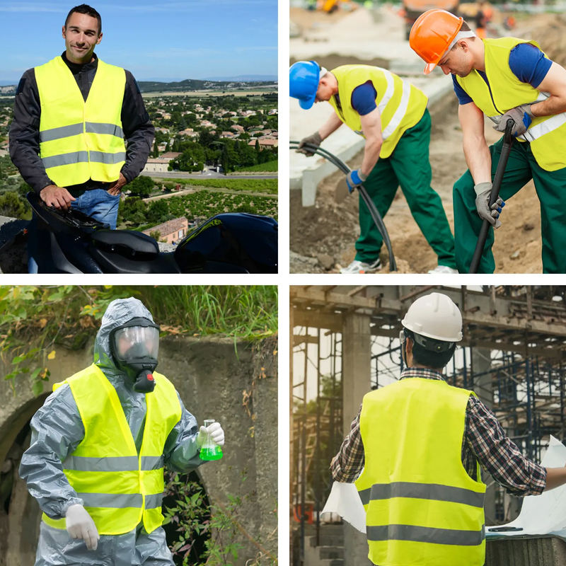 ANSI Class 2 Hi-Vis Safety Vest view 4