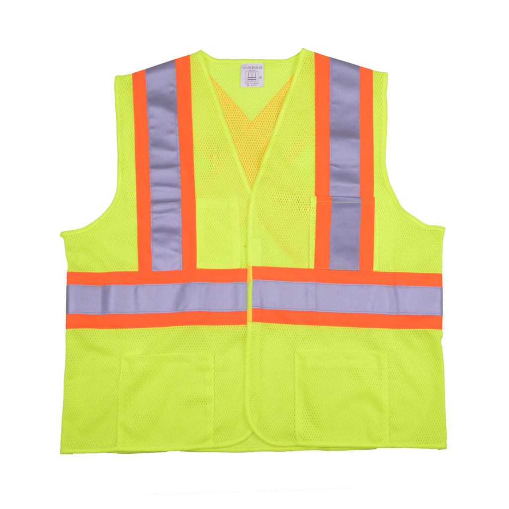ANSI Class 2 X-Back Breakaway Mesh Vest