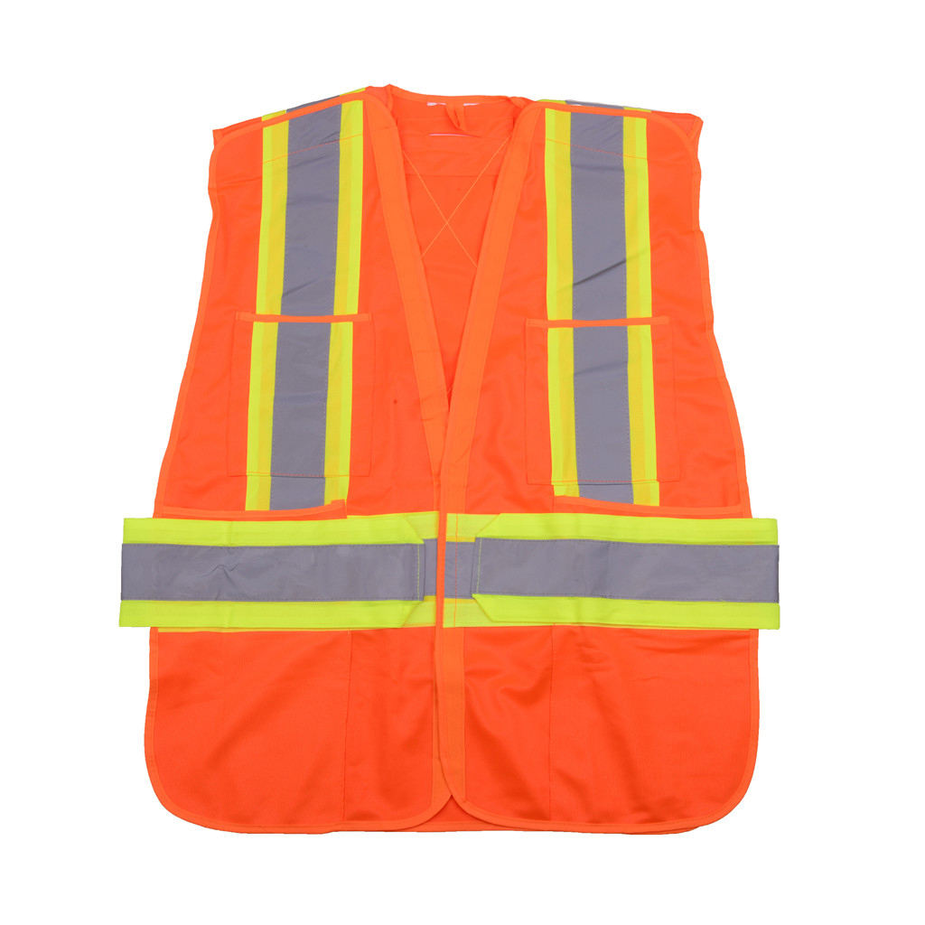 ANSI Class 2 X-Back Traffic Safety Vest view 2