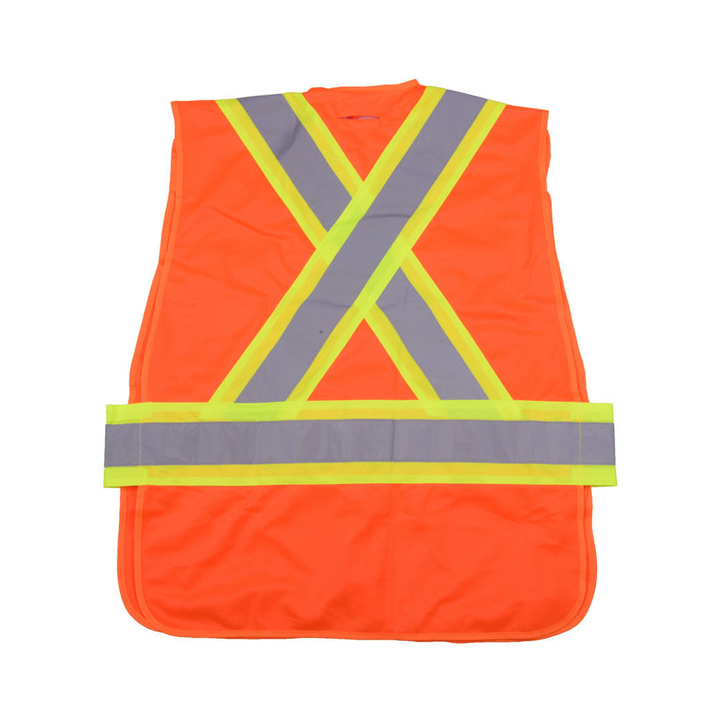 ANSI Class 2 X-Back Traffic Safety Vest view 3