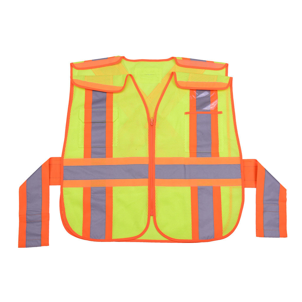 ANSI Class 2 X-Back Traffic Safety Vest view 5