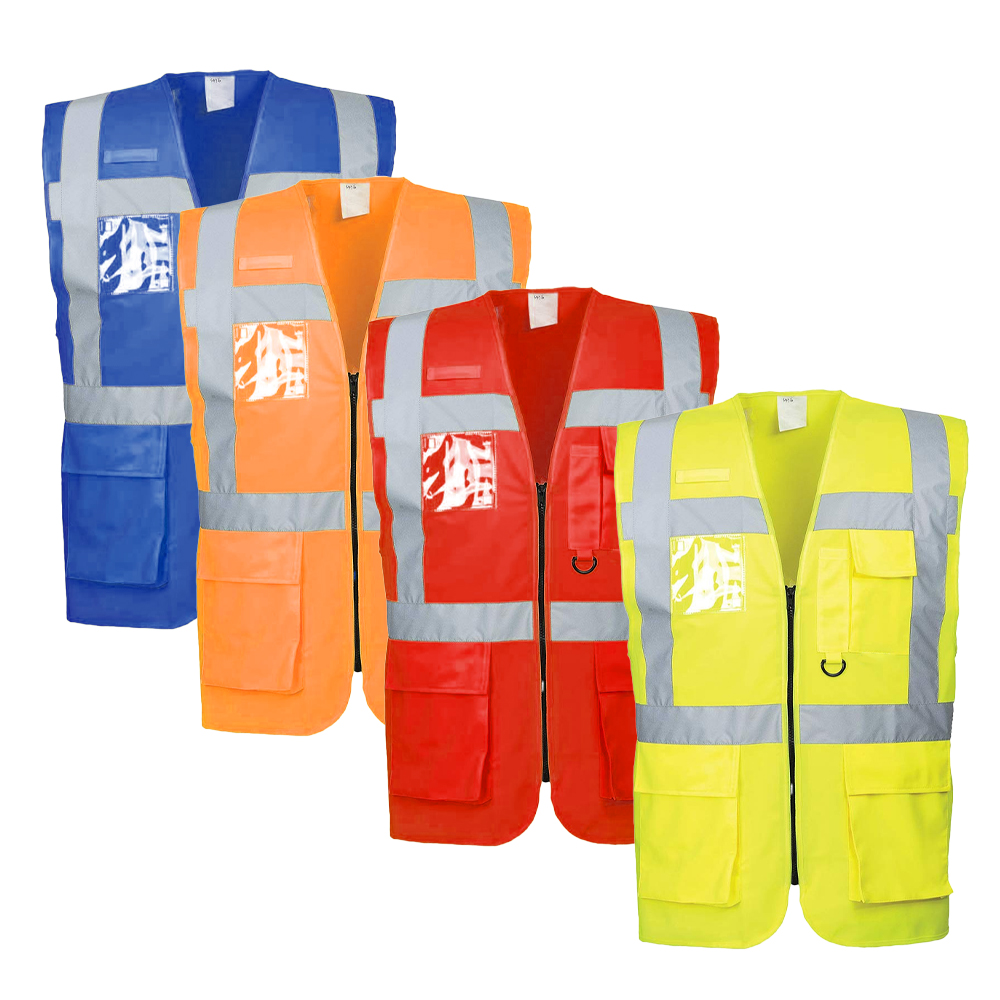 ANSI Class 2 Multi-Pocket Security Vest view 1