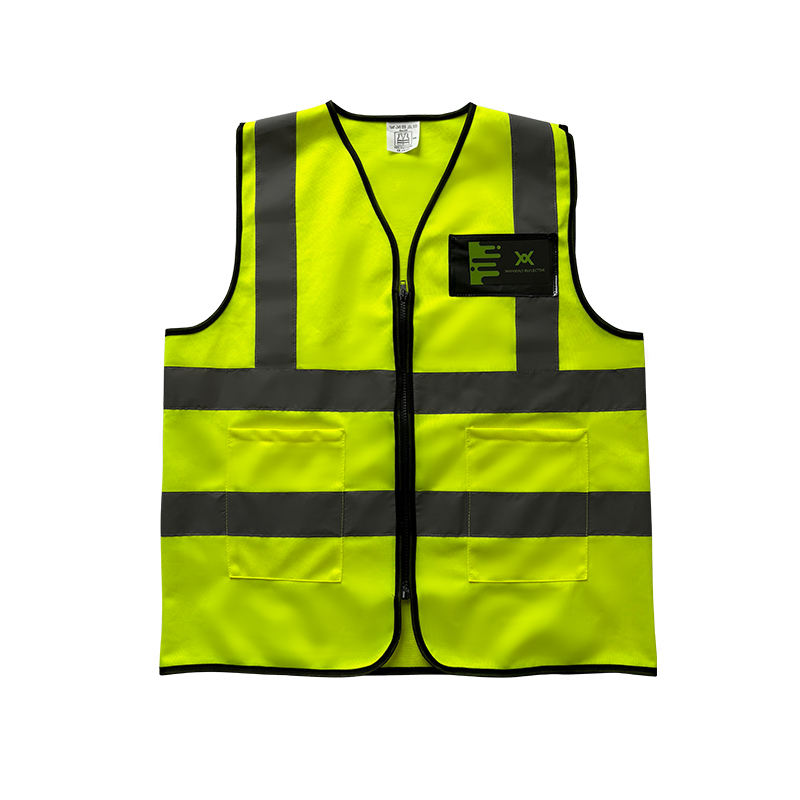 ANSI Class 2 ID Pocket Zipper Vest view 2