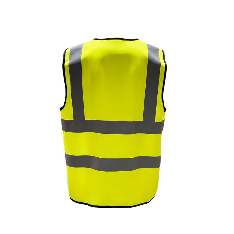 ANSI Class 2 ID Pocket Zipper Vest view 3