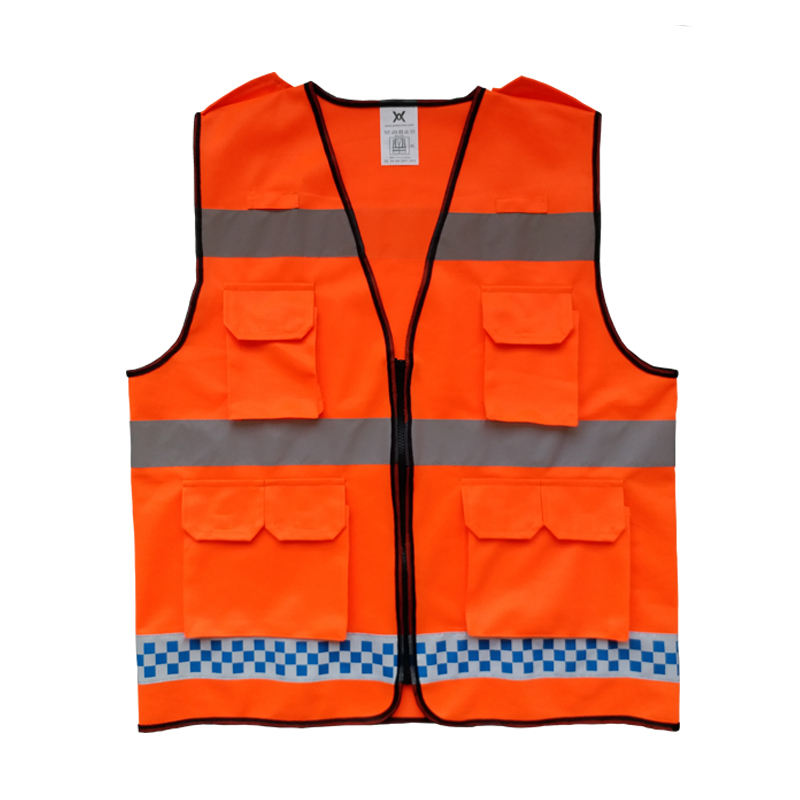 ANSI Class 2 Patrol Reflective Vest view 2